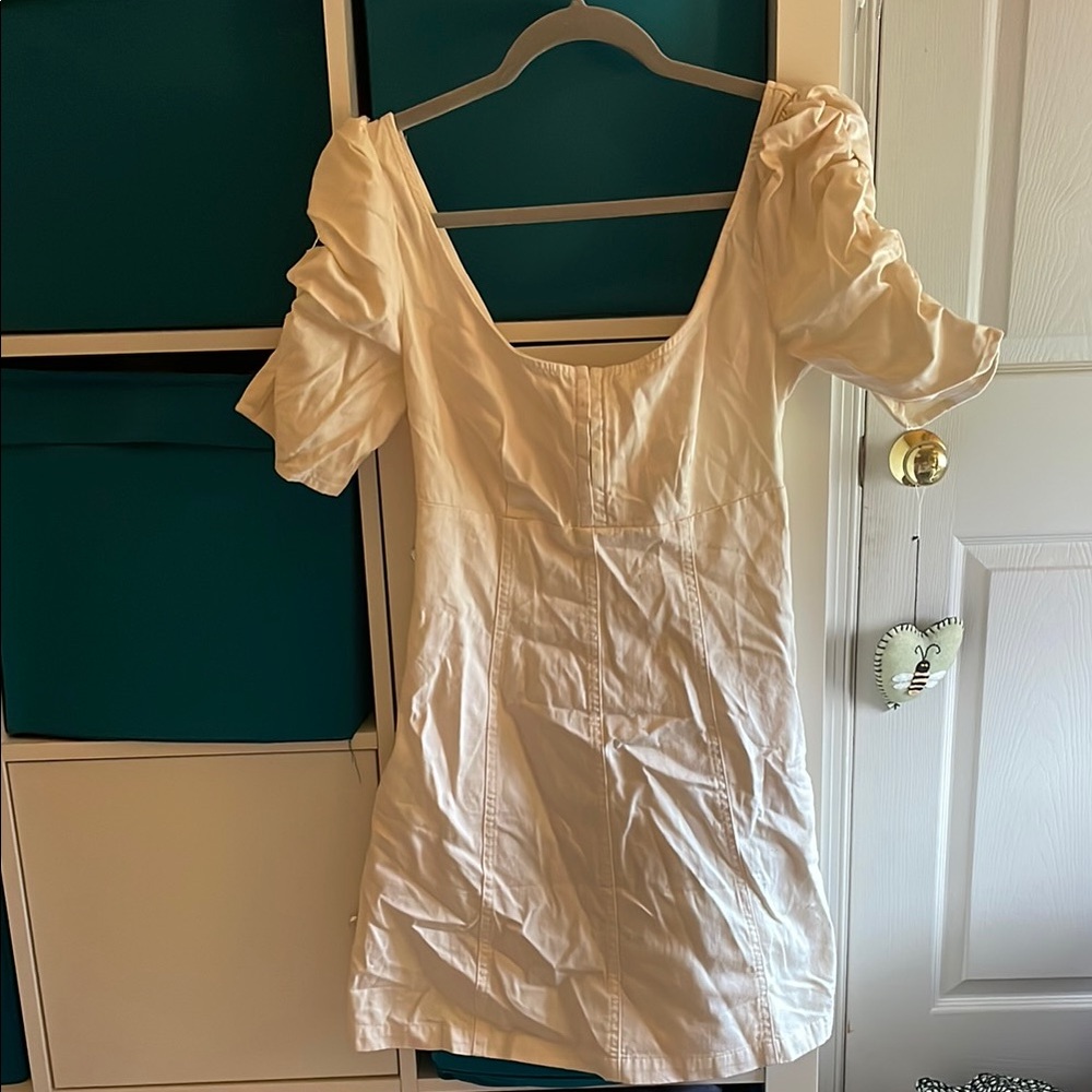 Free People NWT Cream Dress